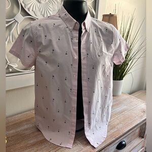 Men’s XS Hollister Epic Flex Stretch short sleeve collared button down.